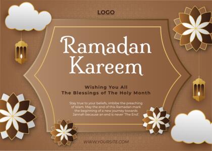 ramadancard maker advertisement poster