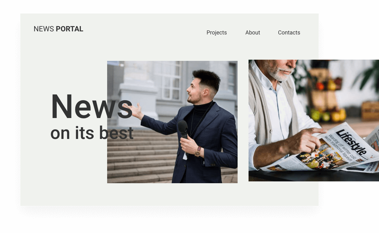Make a News Website